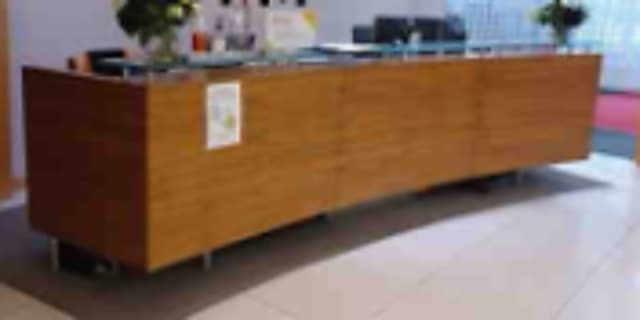 Reception desk