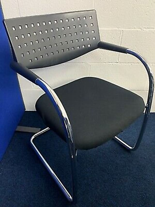 Vitra VisaVis Black Meeting room chair