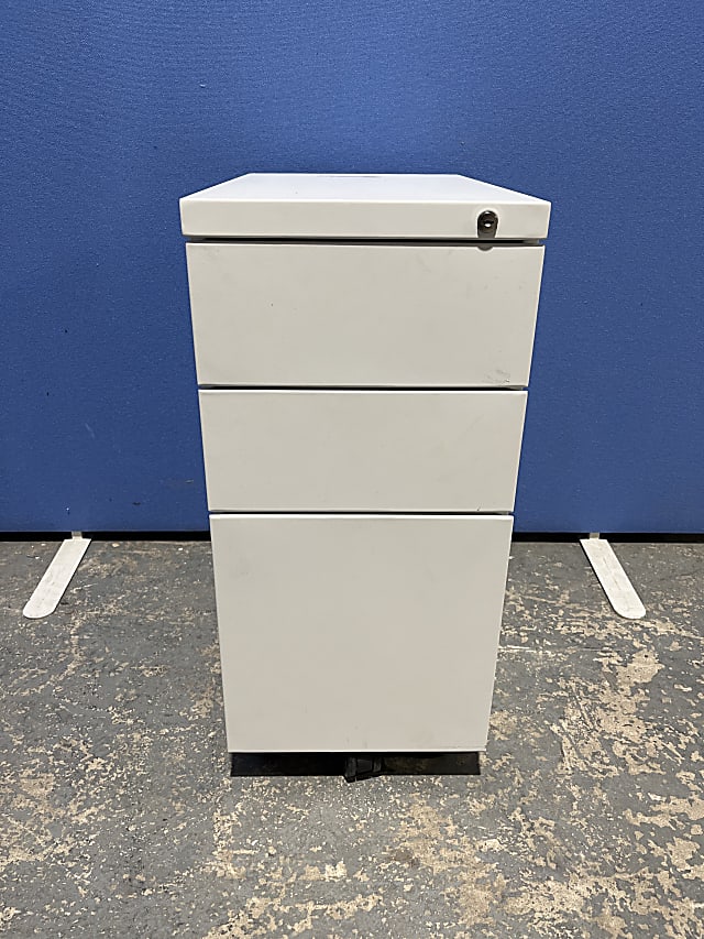 Slimline white Pedestal