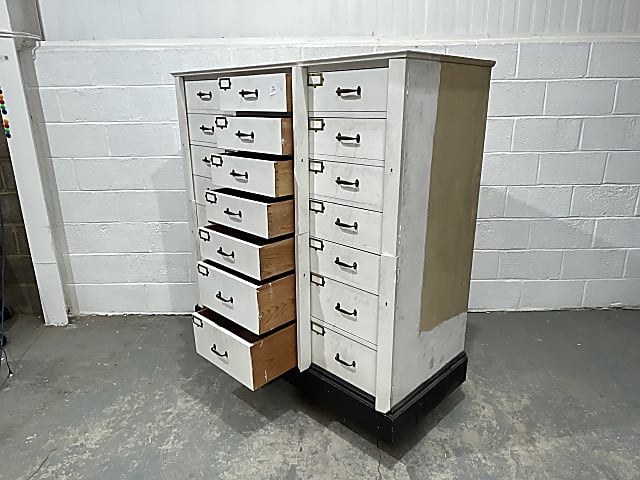 Heavy Storage drawers chest cabinet wooden