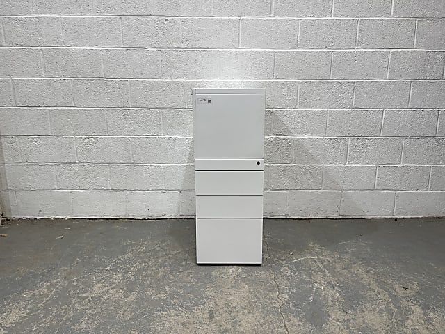 Double height tall pedestal storage right hand