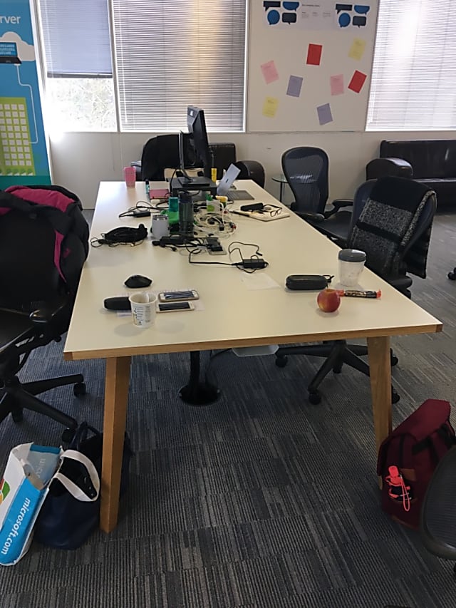 Large meeting breakout table