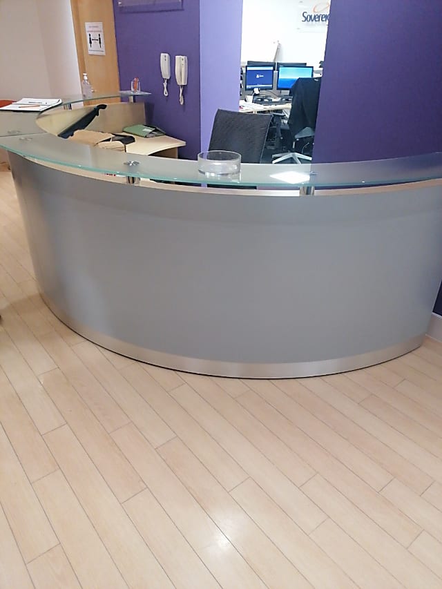 Wasted Reception desk