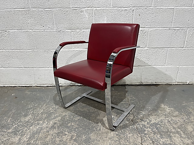 Knoll Brno Flat Bar Chair with Armpads