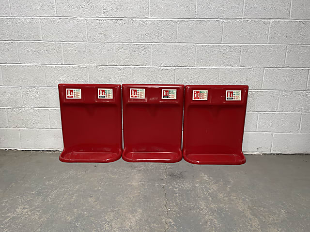 Set of 3 Double Fire extinguisher stands