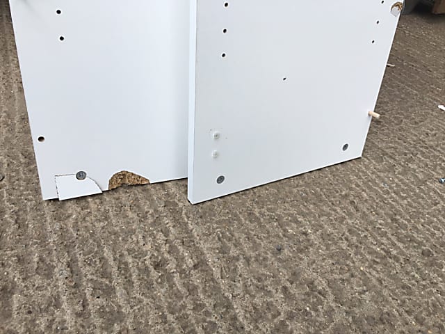 SMASHED double CABINET