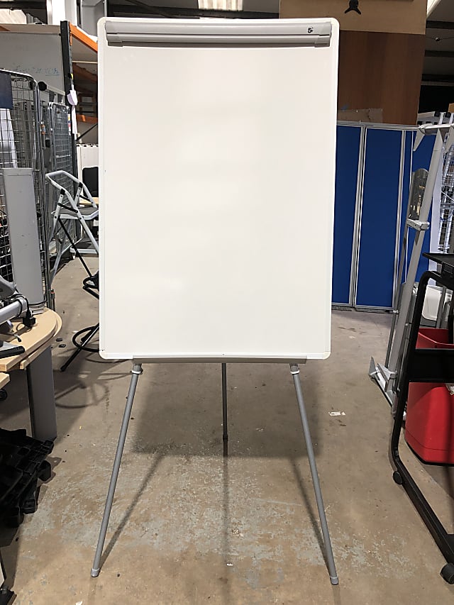 Whiteboard on telescopic frame