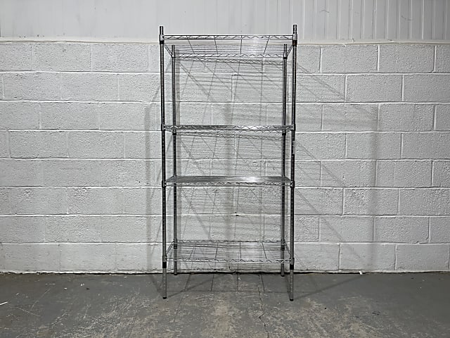 Metal wire racking 91cm x 184cm