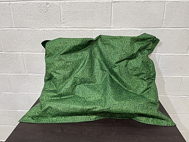 Green grass BeanBag cushion pillow dog bed