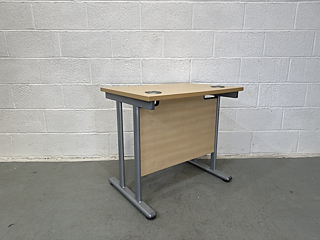 Compact steelcase desk