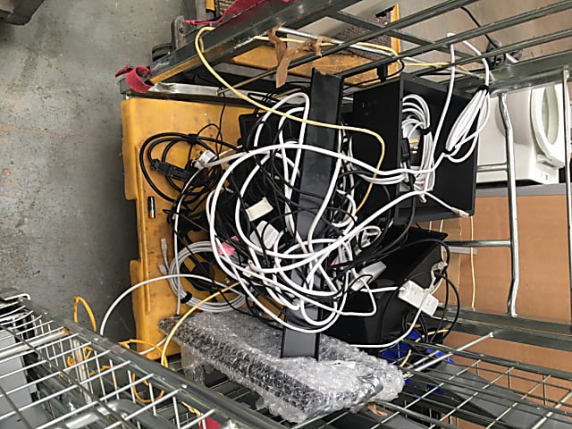 Box of cables 