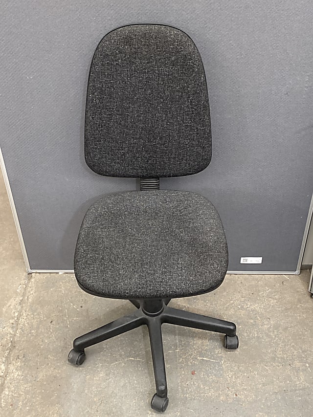 grey operator chair