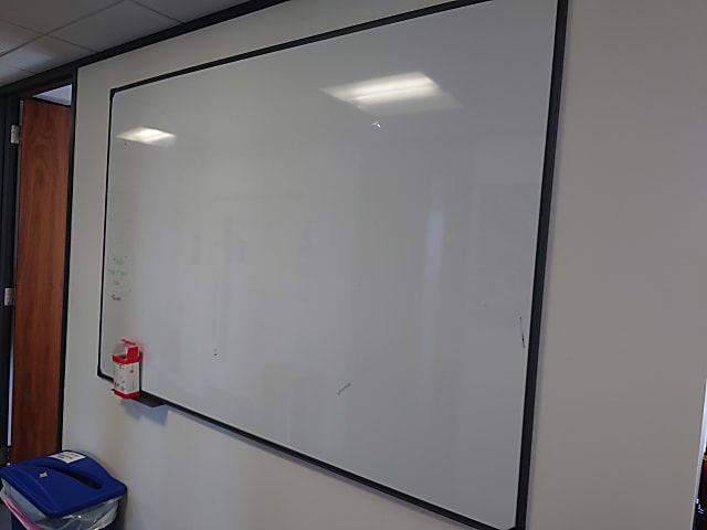 Large whiteboard 