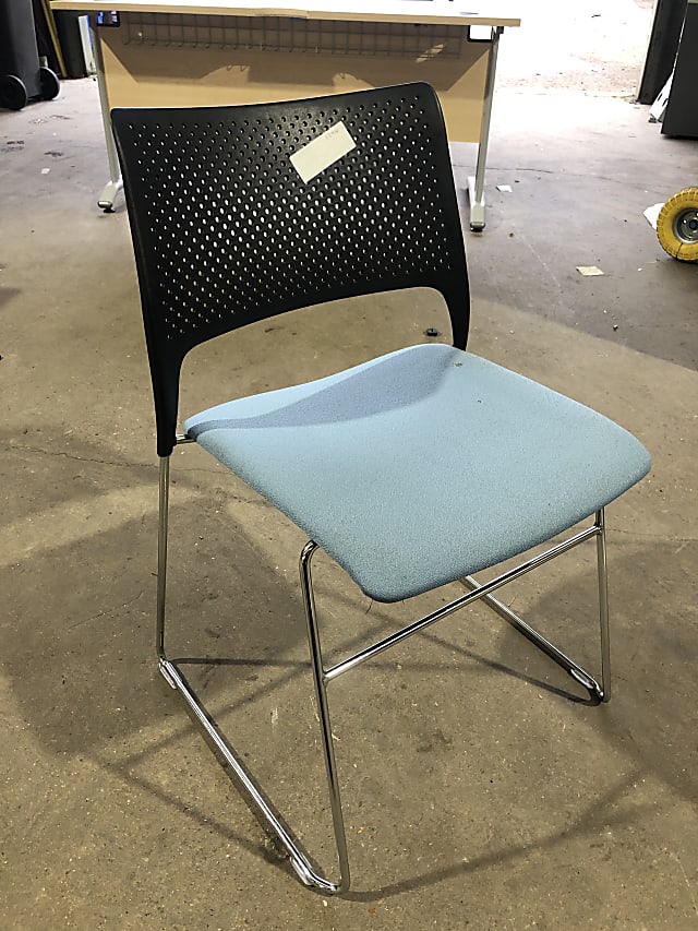 Orangebox meeting chair stackable 