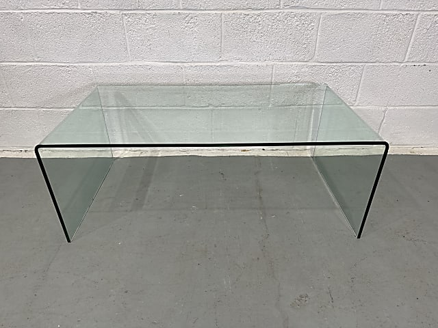 Glass coffee table 