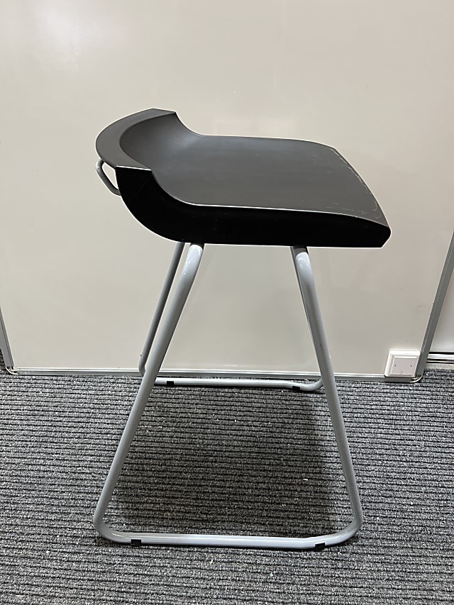 Postura Plus School Lab Stool-Jet Black chair