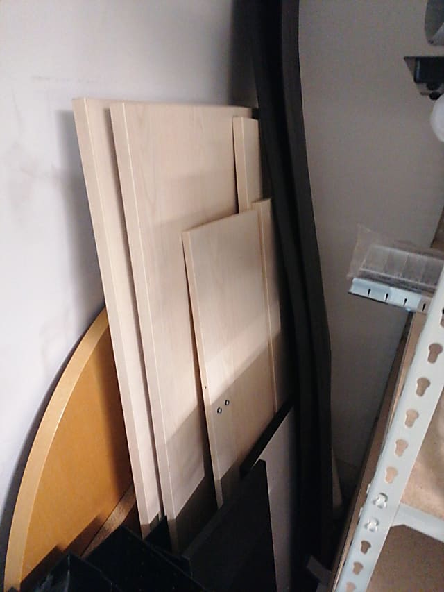 Dismantled desk