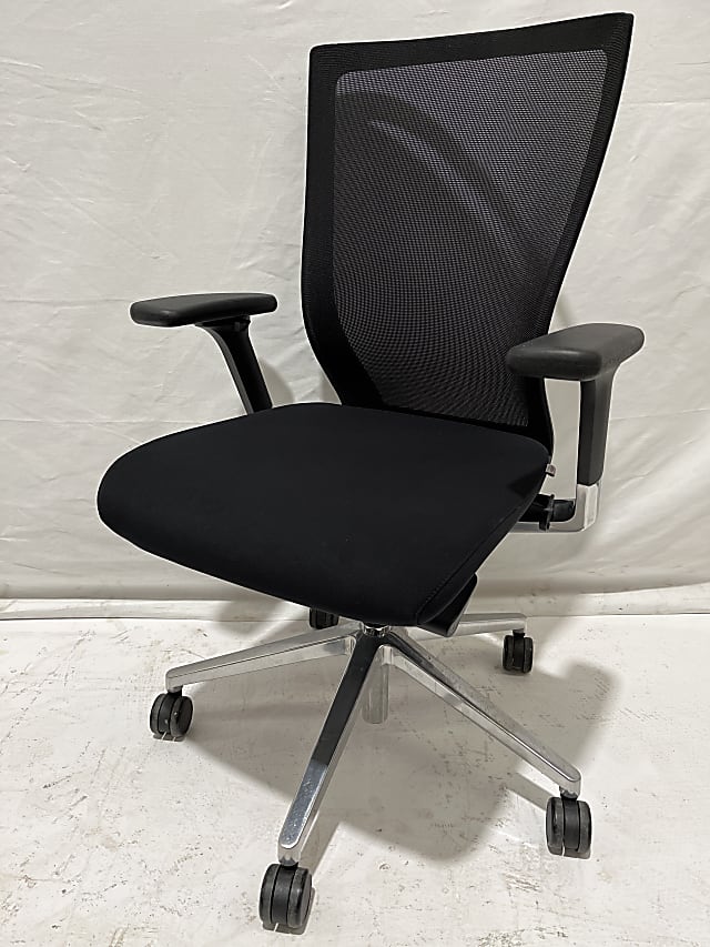 Techo Sidiz T50 operator office chair black mesh