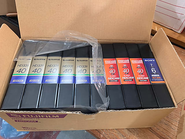 HD Recording Tapes - 1 BOX of 10pcs Mixed.