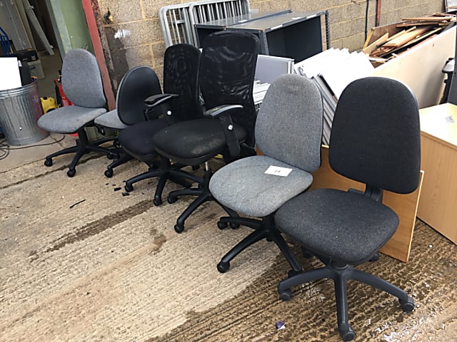 Waste chairs