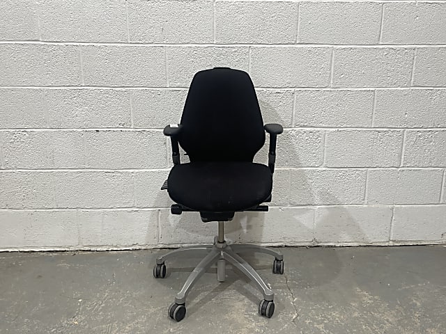 RH black operator chair 