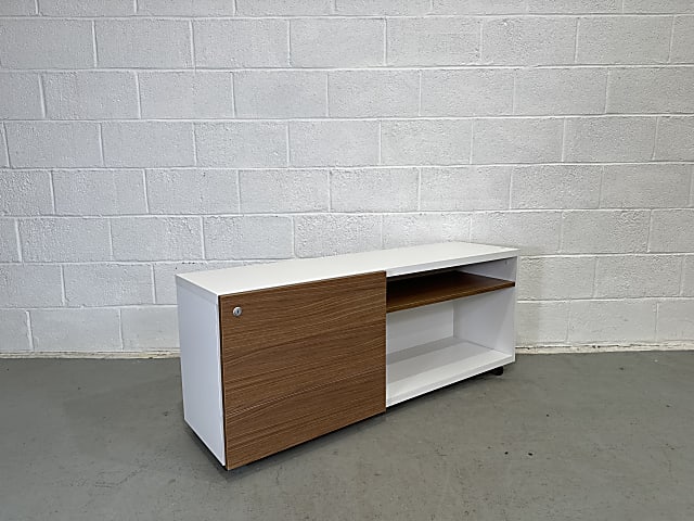 Cabinet with drawers on left