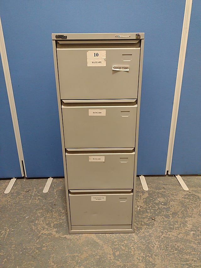 Ostaline four drawer filing cabinet 