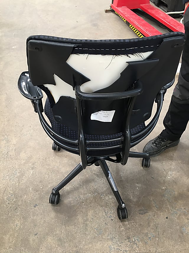 Wasted chair.