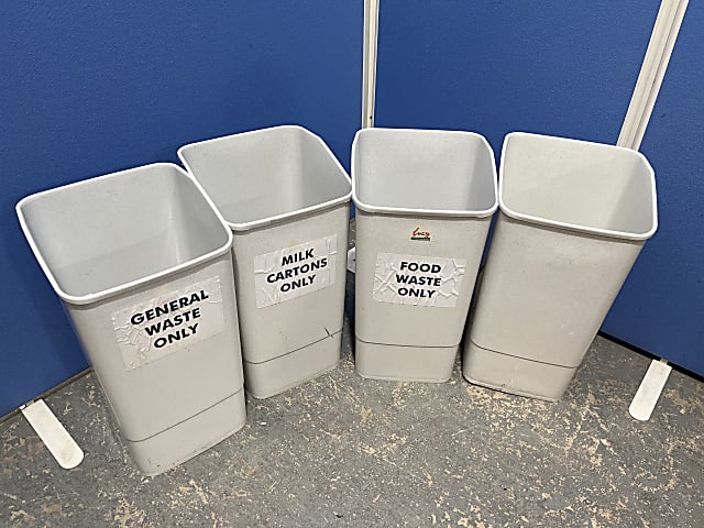 Lot of 4 x 50 litre bins 