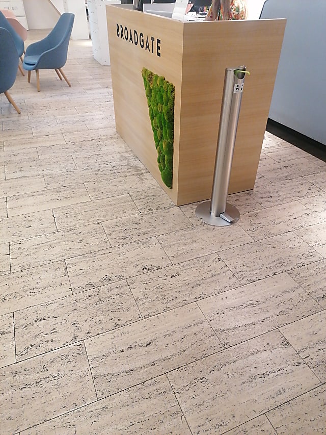 Reception desk