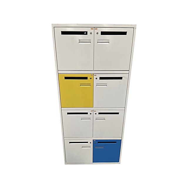 Post box mail Lockers 8 door cabinet