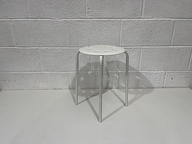 IKEA Marius stool white 45 cm 