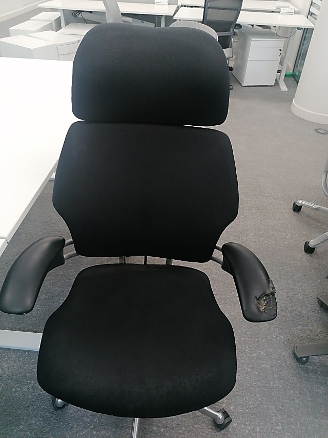 To Refurb pair of Humanscale chairs