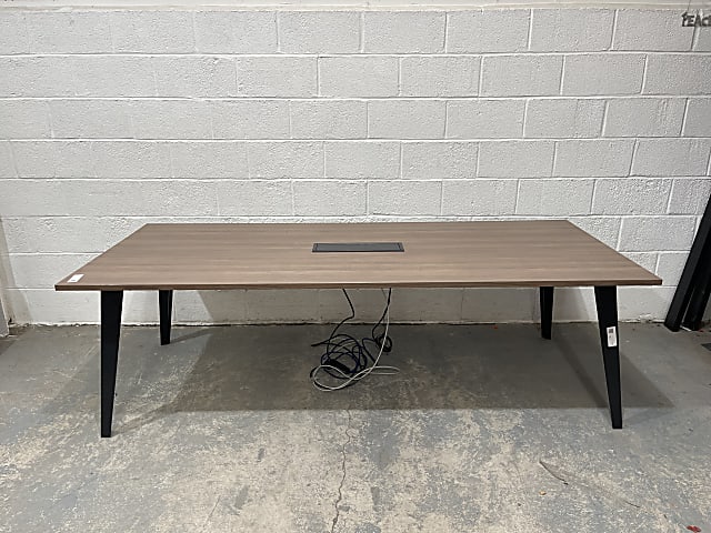 Meeting table with power unit