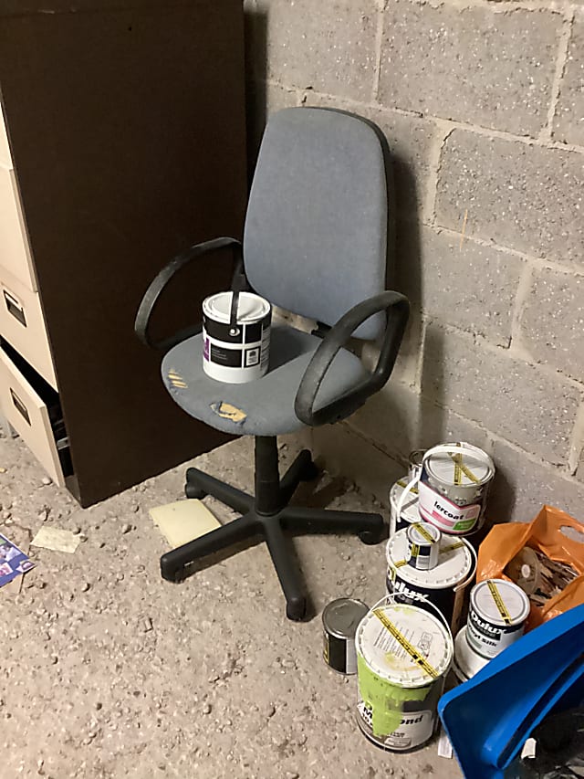 Grey ops chair