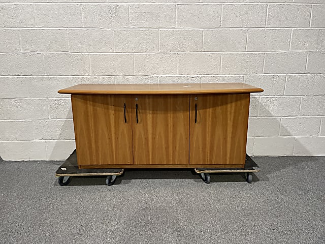 Wooden storage credenza Cabinet