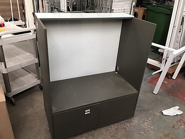 10 Wasted Desk end cabinet