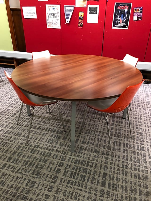 Round meeting room table