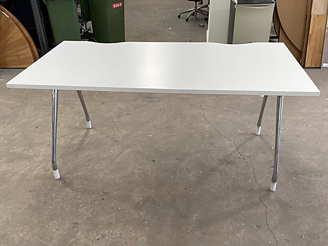 herman miller white abak desk