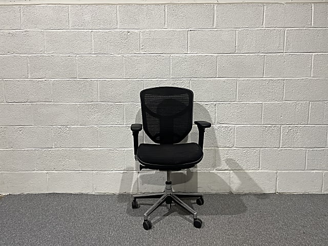 Comfort Enjoy Black Mesh Back Operator Chair 