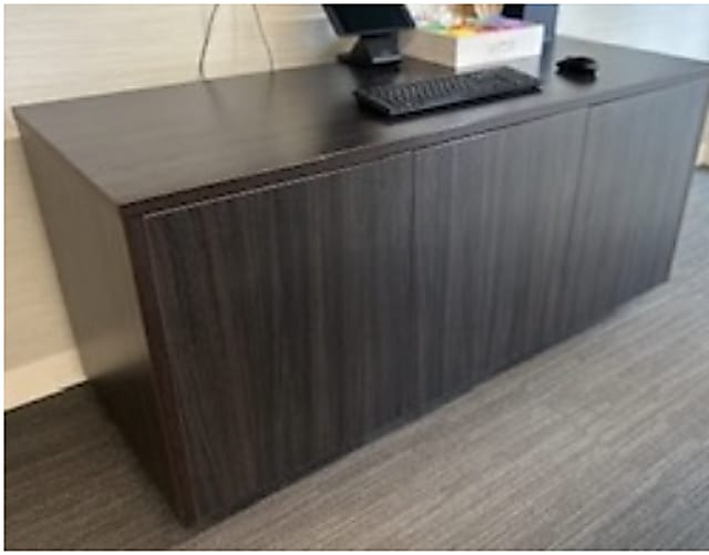 3 door wooden credenza  cabinet