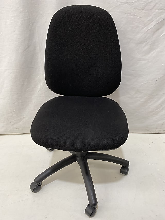 Black office operator chair