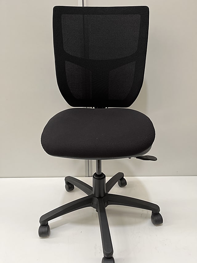 Black mesh back Operator chair 