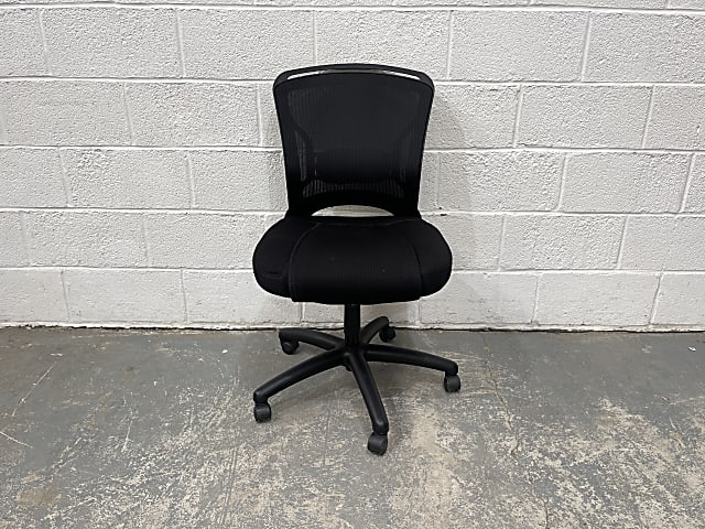 Black Chair no arms