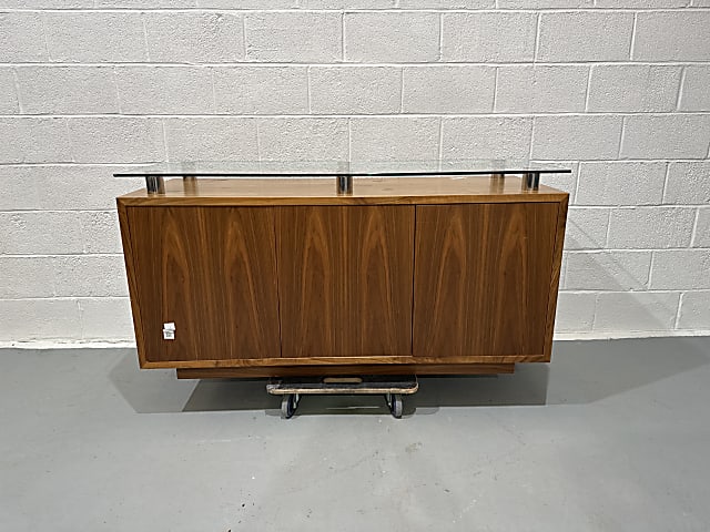 Cabinet with glass top 