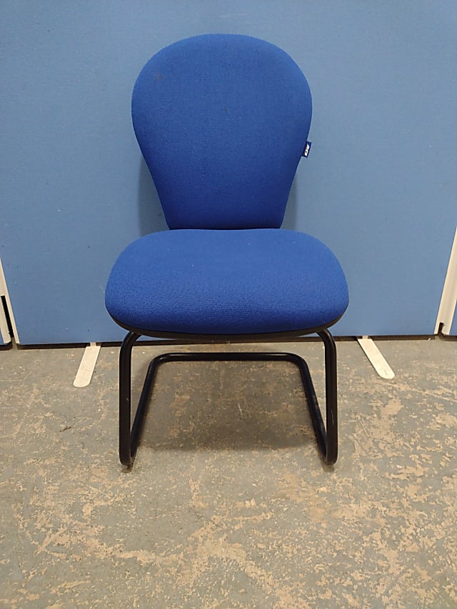 Blue meeting chair 