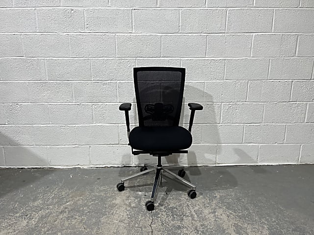 Techo Sidiz T50 Black Mesh Back Operator Office Chair