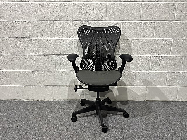 Herman Miller Mirra Chair Grey with adjustable lumbar support