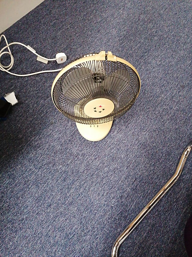 NOT RECEIVED fan