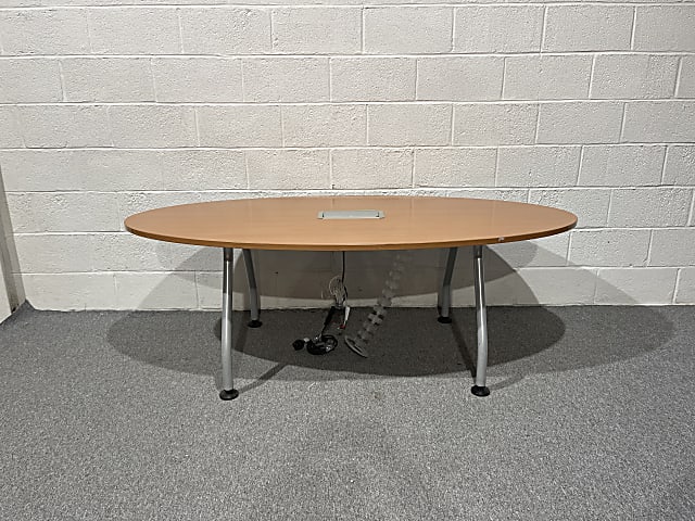 Oval table